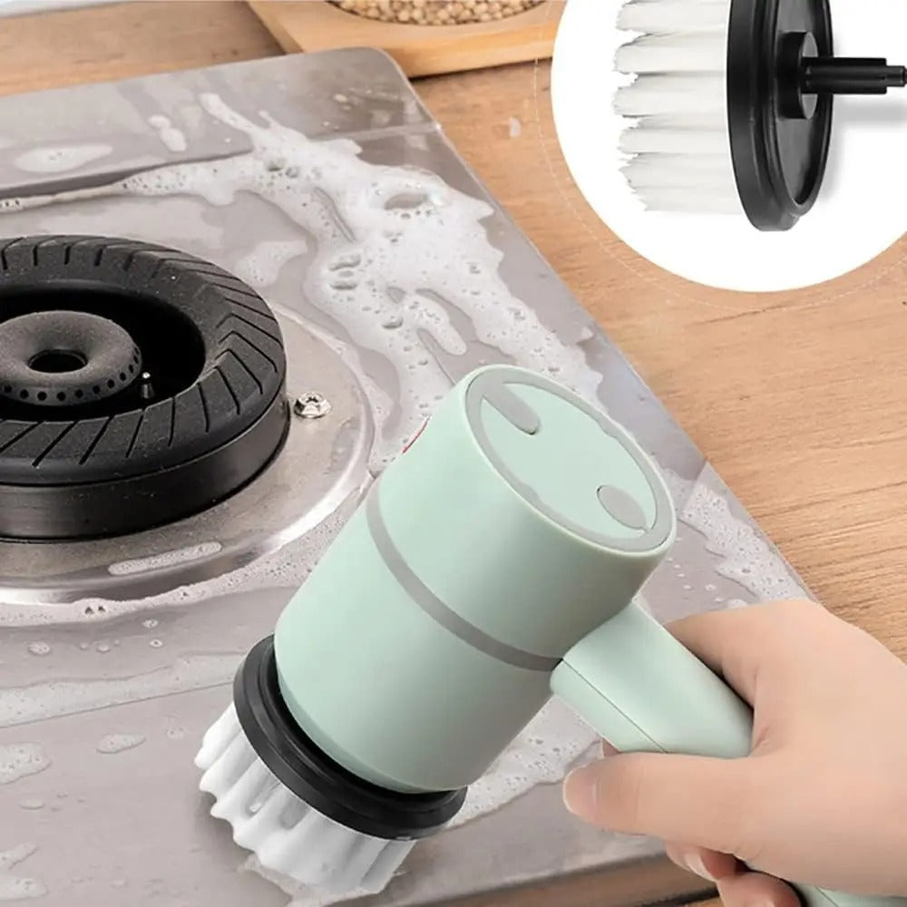 Electric Cleaning Scrubber for Kitchens and Bathrooms